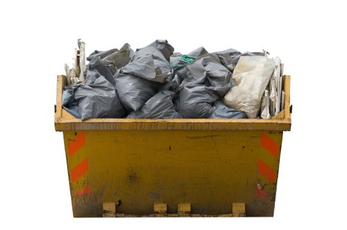 Flat clearance professionals sorting items